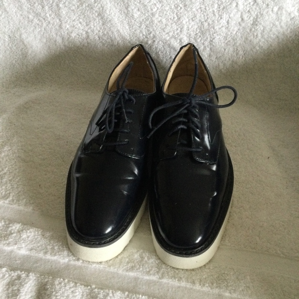 Zara Basic collection women lace up shoes size 39 EUR